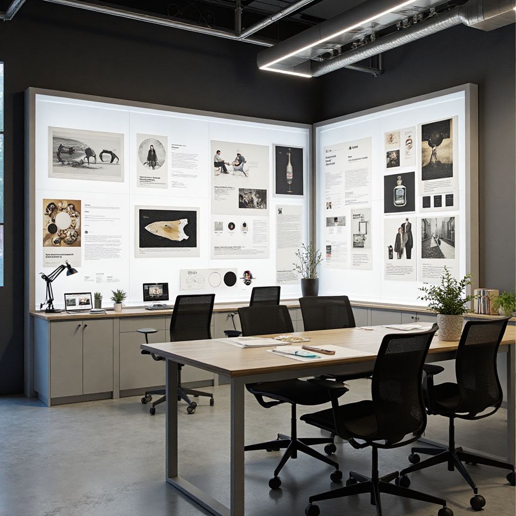 Design studio workspace