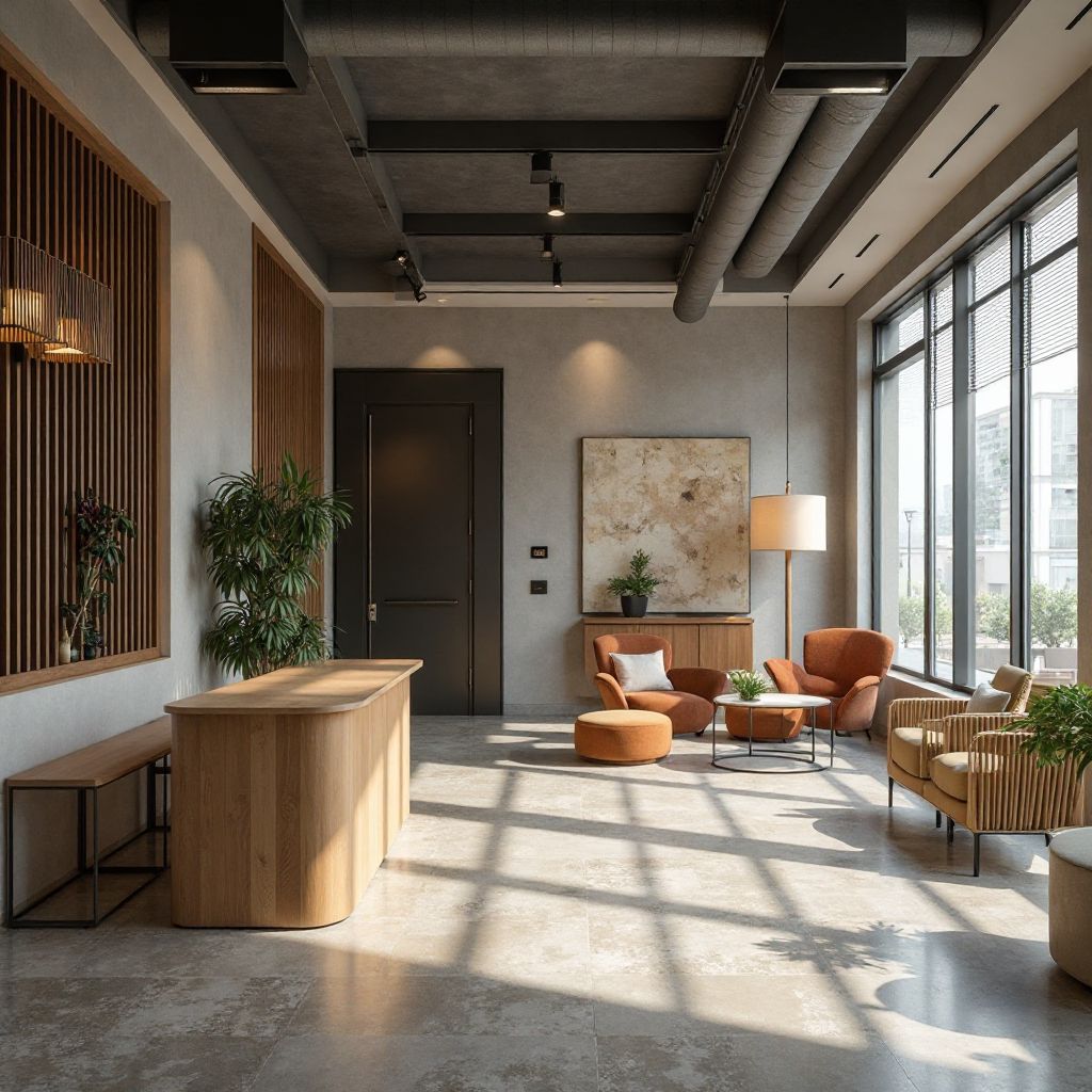 Crown Studio modern office reception area