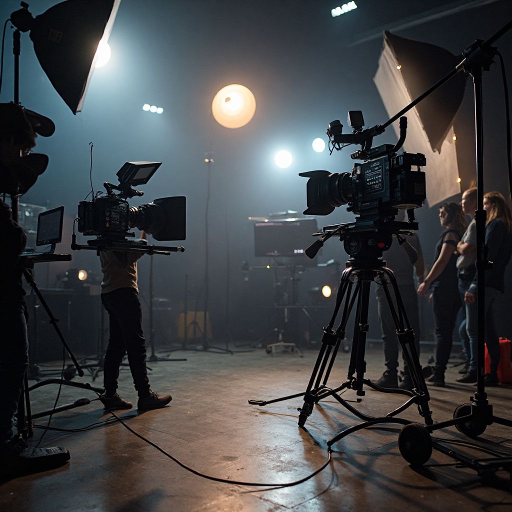 Professional video production equipment